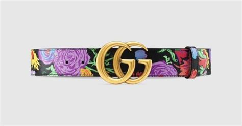 ken scott gucci belt|Ken Scott print GG Marmont belt .